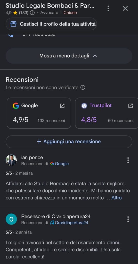 recensioni